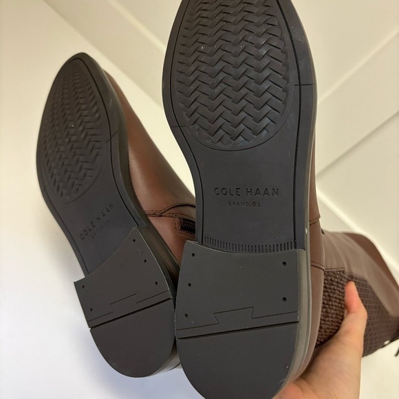 Cole Haan Women's Idah Equestrian Knee High Boots Sz 7B - Picture 8 of 10